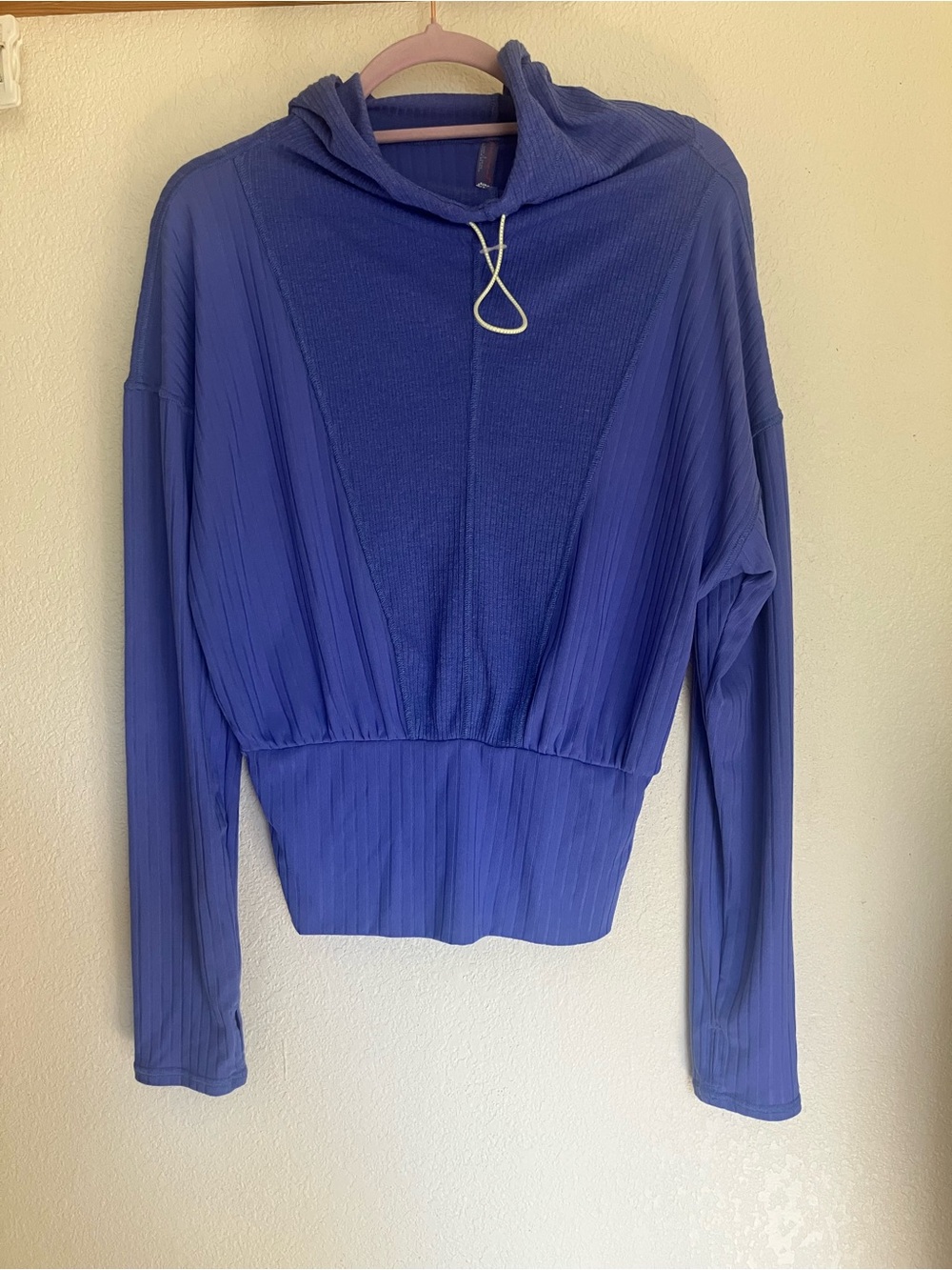 Free People Movement Blue Lightweight Hoodie Size S